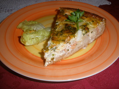 Spargel - Lachs - Tarte Rezept