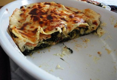 Spinat - Lachs - Lasagne Rezept