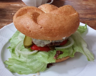 Steirischer Cheeseburger Rezept