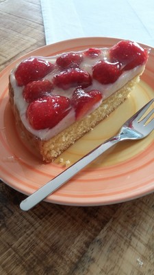 Schnelle Erdbeertorte Rezept