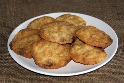 White Chocolate Chip Cookies Rezept