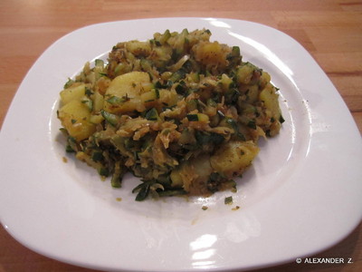 Kartoffel-Zucchinigröstl Rezept