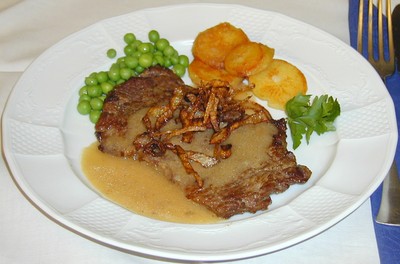 Zwiebelrostbraten Rezept