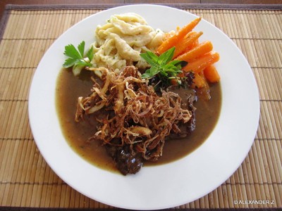 Zwiebelrostbraten Rezept