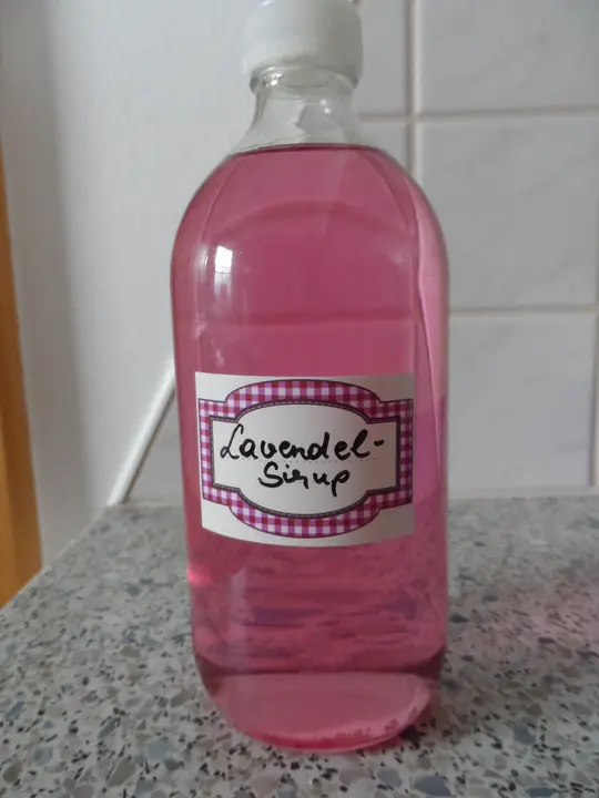 Lavendel Sirup