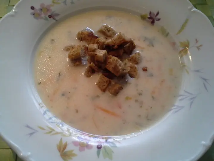 Herzhafte Käsesuppe