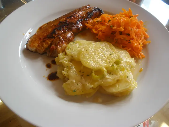 Schnelles Erdäpfelgratin a´la Jamie Oliver