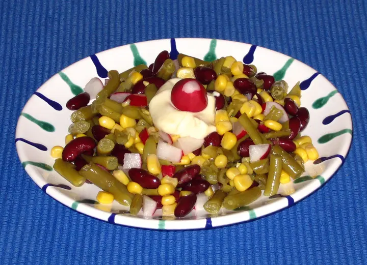 Roter Bohnensalat