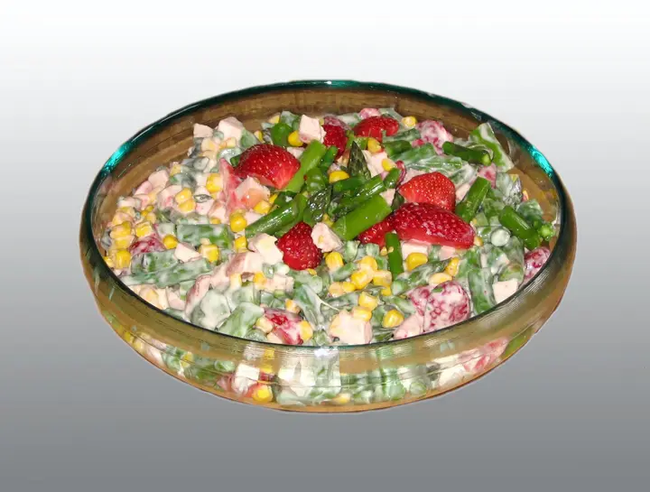 Erdbeer-Spargel-Salat