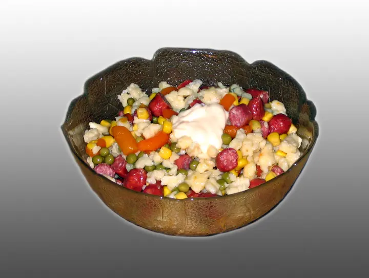 Spätzlesalat