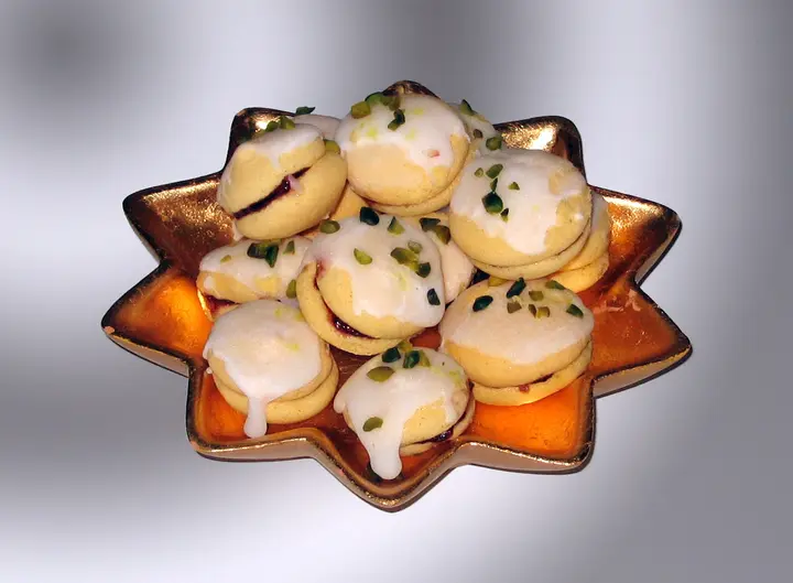 Biskuit-Schneebälle