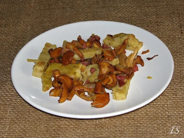 Gebratene Eierschwammerl