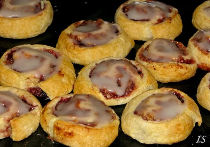 Ribisel-Nuß-Schnecken