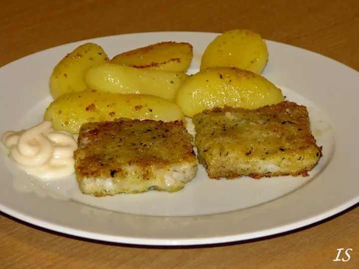 Dorschfilet mit Kräuterkruste