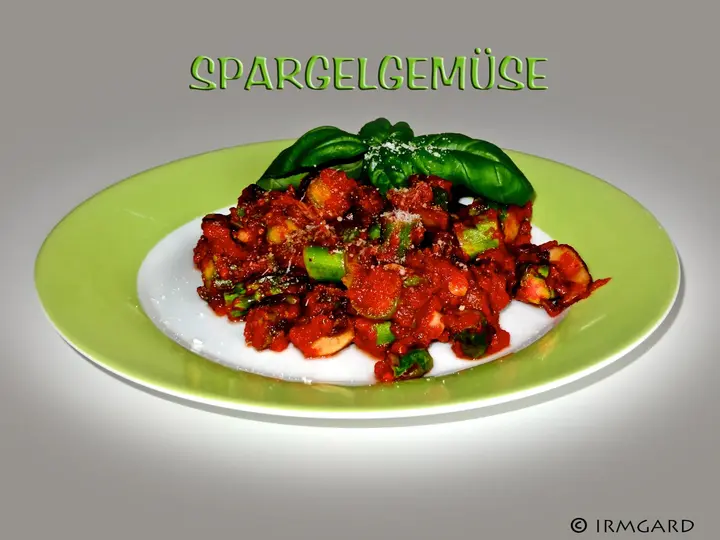 Spargelgemüse
