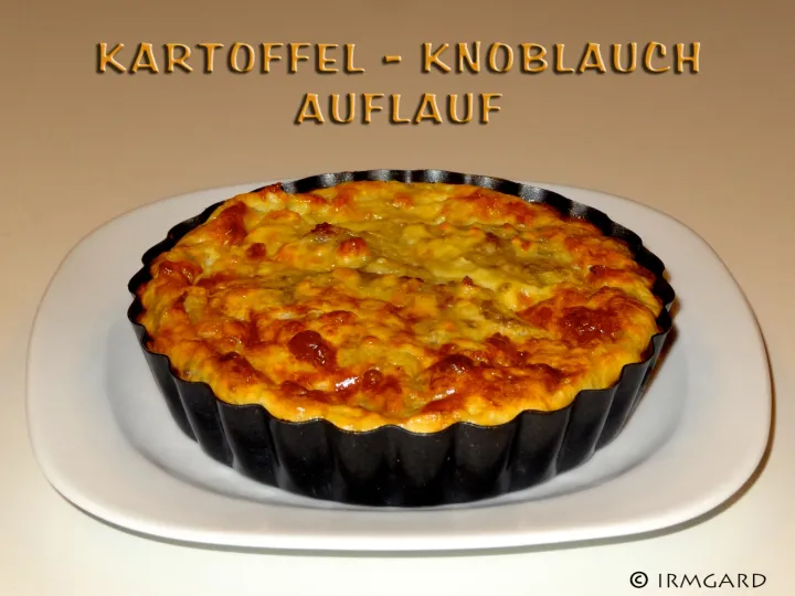 Kartoffel-Knoblauch-Auflauf