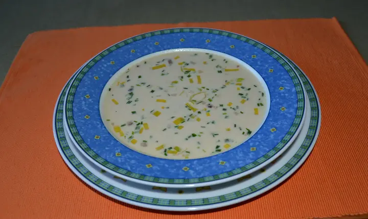 Knoblauch-Specksuppe