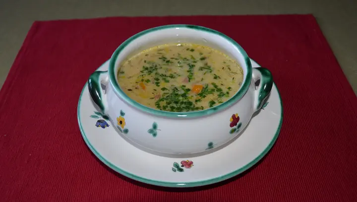 Köstliche Kräutersuppe