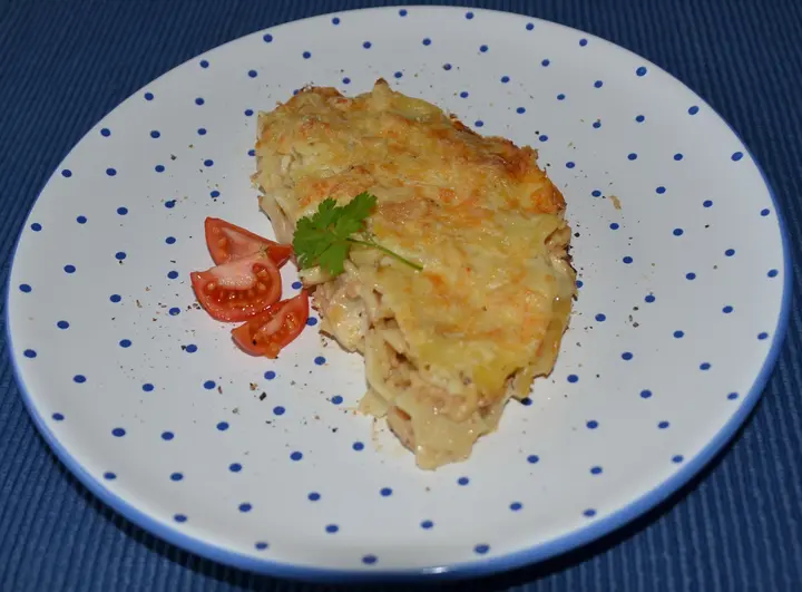 Überbackener Restl-Auflauf 