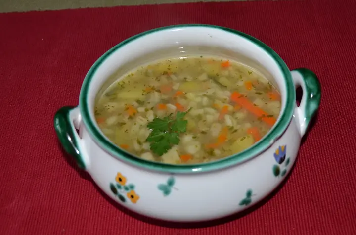 Fischsuppe mit Ebly