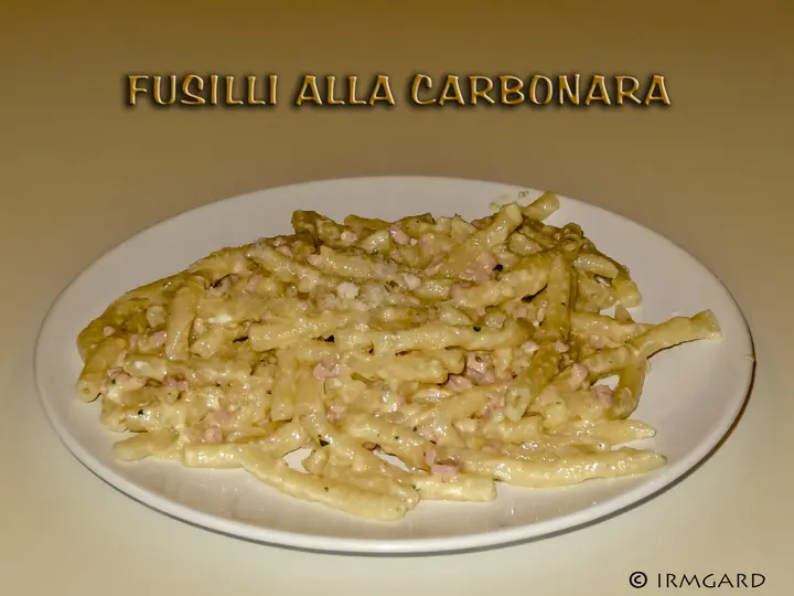 Fusilli al Torchio alla Carbonara