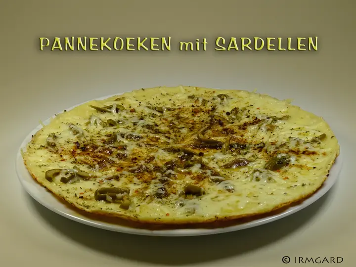 Pannekoeken mit Sardellen (Pikante Holländische Palatschinken)