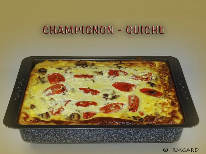 Champignon-Quiche