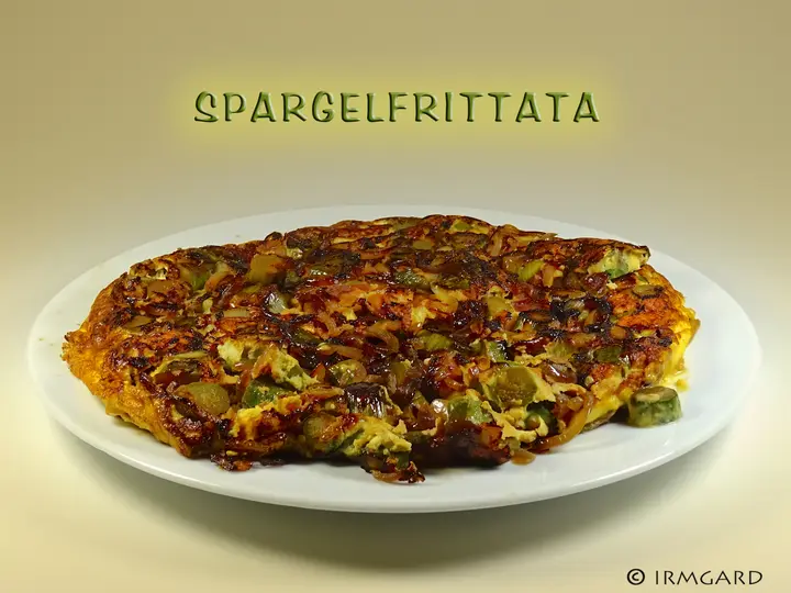 Spargelfrittata