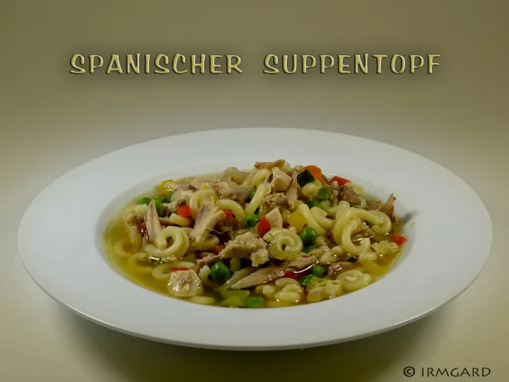 Spanischer Suppentopf