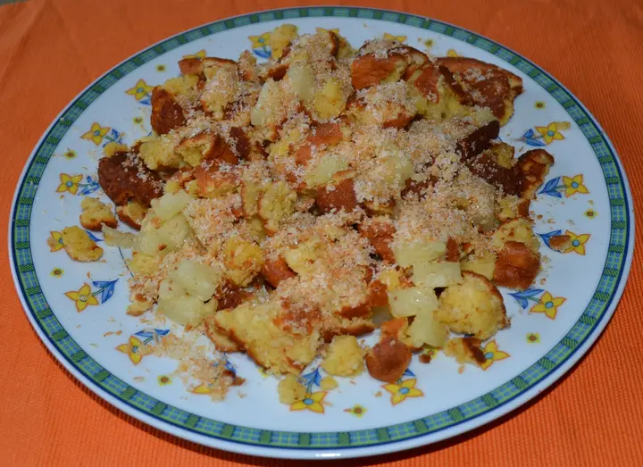 Ananas-Kokos-Schmarren