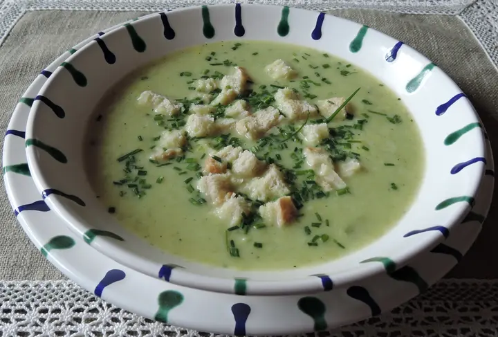 Herzhafte Lauchsuppe