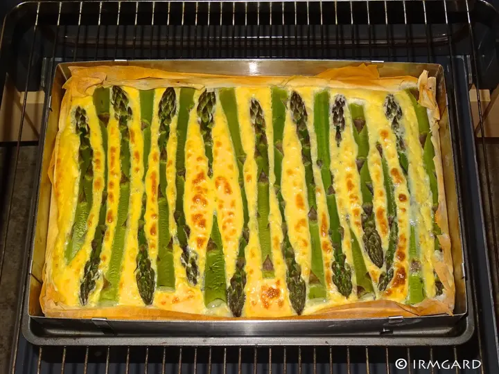Spargelkuchen