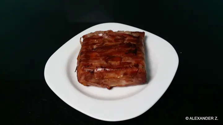 Bauchspecktoast mit Käsefüllung