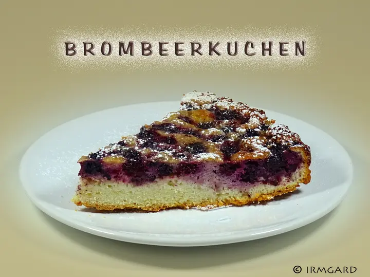 Brombeerkuchen