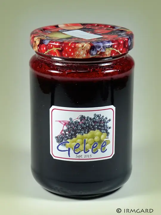 Holler-Trauben-Gelee