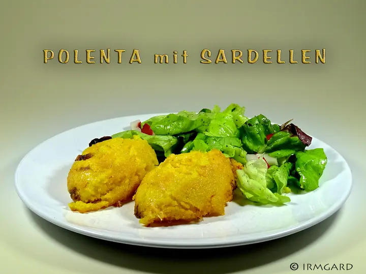 Polenta mit Sardellen