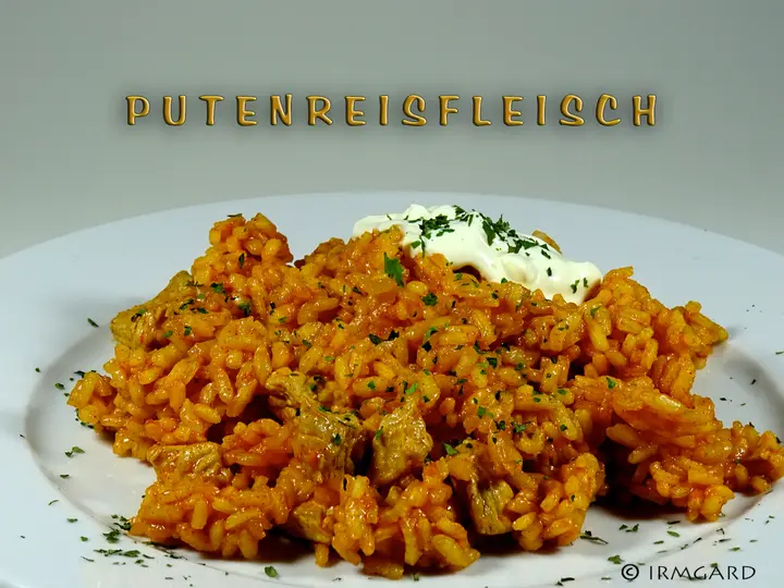 Putenreisfleisch