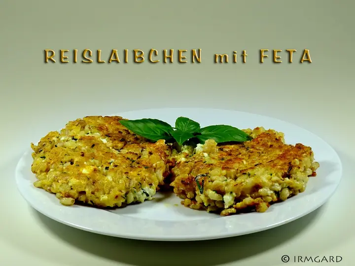 Reislaibchen mit Feta