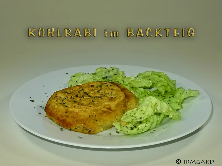 Kohlrabi im Backteig