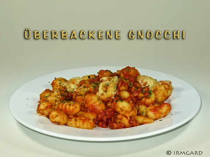 Überbackene Gnocchi