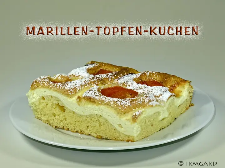 Marillen-Topfen-Kuchen
