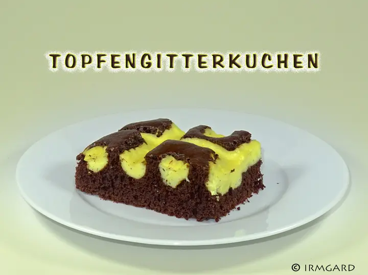 Topfengitterkuchen