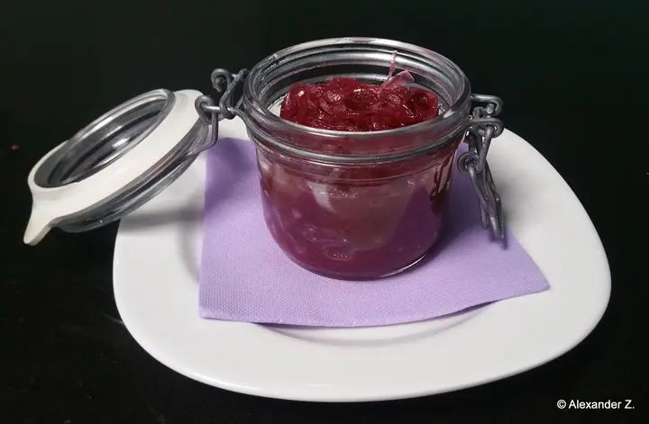 rote Zwiebelmarmelade