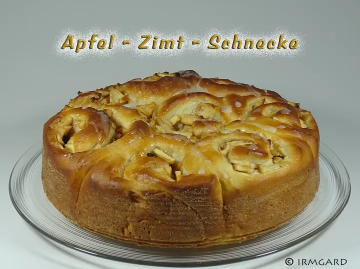Apfel-Zimt-Schnecke