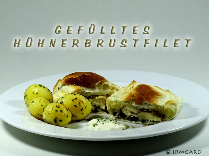 Gefülltes Hühnerbrustfilet
