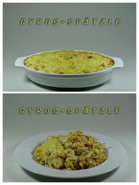 Gyros-Spätzle