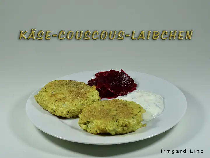 Käse-Couscous-Laibchen