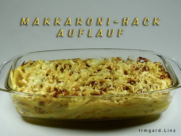 Makkaroni-Hack-Auflauf