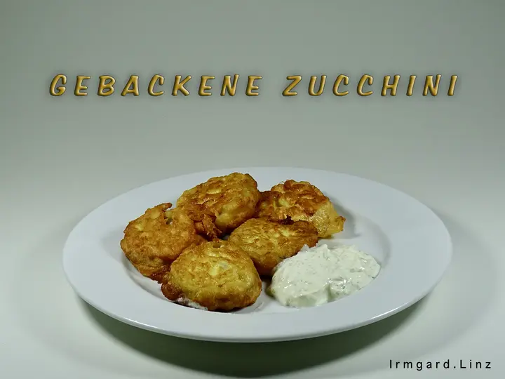 Gebackene Zucchini