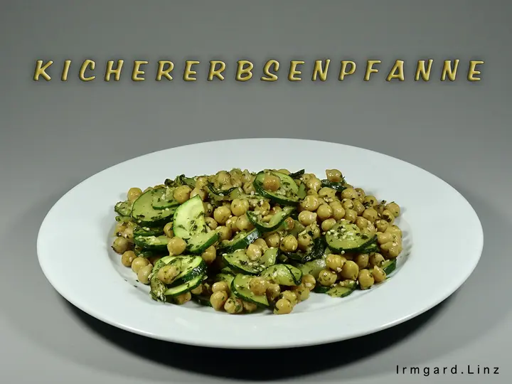 Kichererbsen-Zucchini-Pfanne